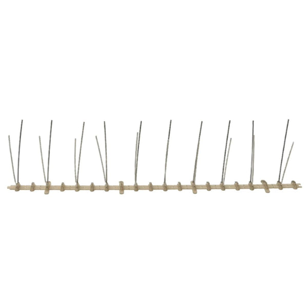 20-tlg. Vogelabwehr-Spikes-Set 10 m Kunststoff 2-reihig