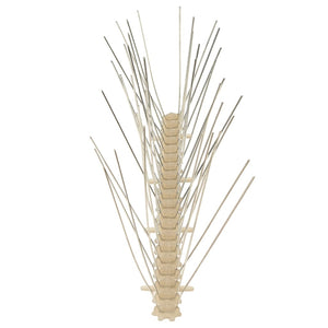 20-tlg. Vogelabwehr-Spikes-Set 10 m Kunststoff 4-reihig