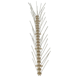 6-tlg. Vogelabwehr-Spikes-Set 3 m Kunststoff 5-reihig