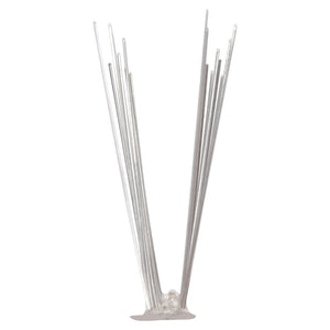 20-tlg. Taubenabwehr Spikes-Set Edelstahl 10 m 2-reihig