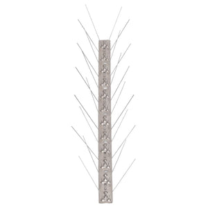 20-tlg. Taubenabwehr Spikes-Set Edelstahl 10 m 4-reihig