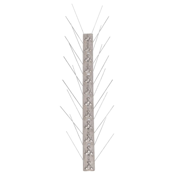 20-tlg. Taubenabwehr Spikes-Set Edelstahl 10 m 4-reihig