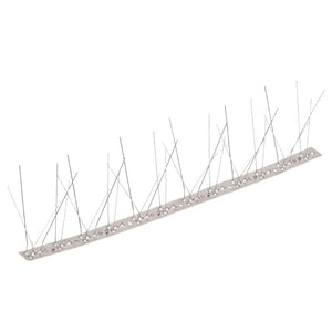 40-tlg. Taubenabwehr Spikes-Set Edelstahl 20 m 5-reihig