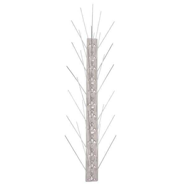 40-tlg. Taubenabwehr Spikes-Set Edelstahl 20 m 5-reihig
