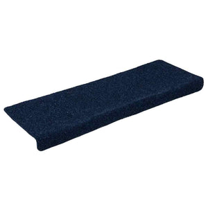 Selbstklebende Stufenmatten Marineblau 15er Set