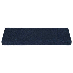 Selbstklebende Stufenmatten Marineblau 15er Set