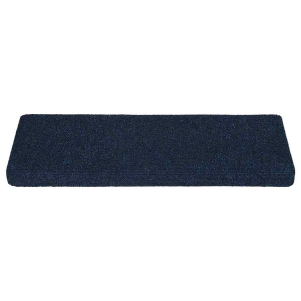 Selbstklebende Stufenmatten Marineblau 15er Set