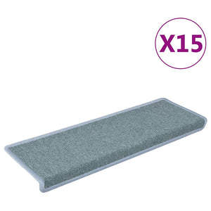 Stufenmatten Seeblau 15er Set 65x21cm