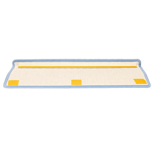 Stufenmatten Seeblau 15er Set 65x21cm