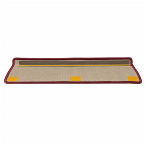 Bordeaux Stufenmatten 65x21cm, 15er Set