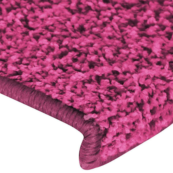 Rosa Stufenmatten 65x21cm, 15er Set