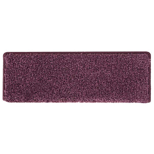 Dunkelviolette Stufenmatten 15er Set 65x21cm