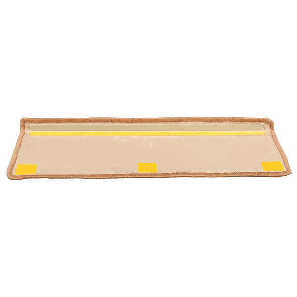 Selbstklebende Treppenmatten Beige, 15er Set