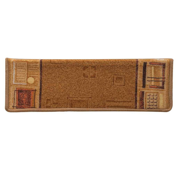 Selbstklebende Treppenmatten Beige, 15er Set