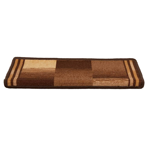 Selbstklebende Treppenmatten Braun 15 Stk. 65x21cm