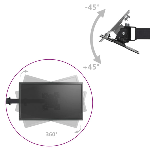Tischhalterung für 3 Monitore 13"-23"
