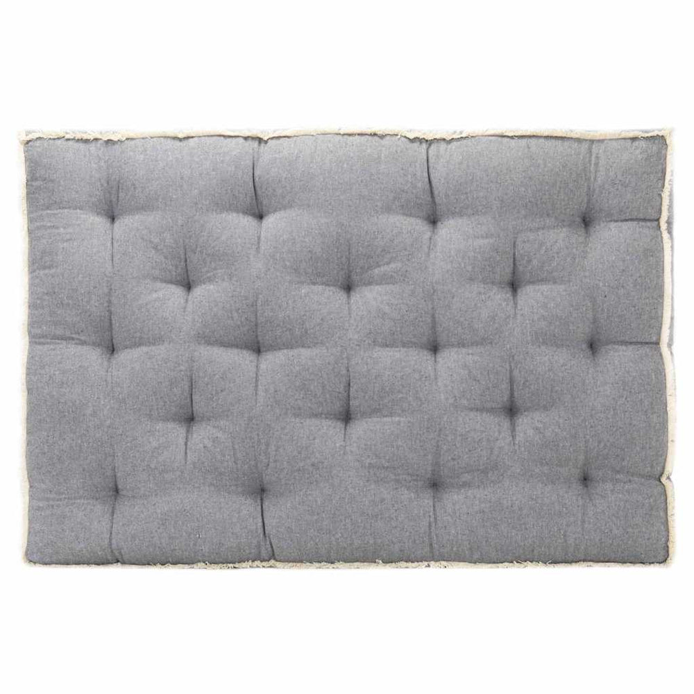 vidaXL Coussin de canapé de palettes Anthracite 120x80x10 cm