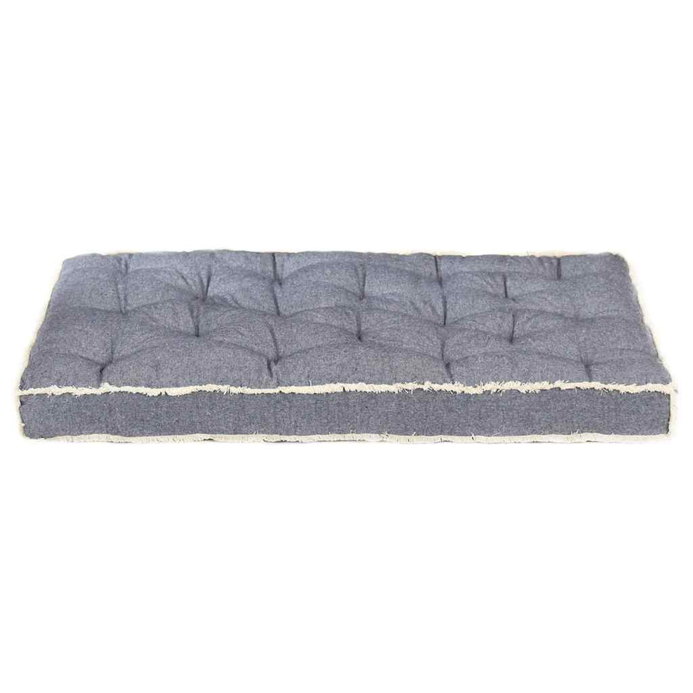 vidaXL Coussin de canapé palette bleu 120x80x10 cm