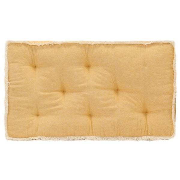 Palettensofa-Kissen Gelb 73x40x7 cm