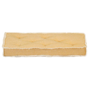 Palettensofa-Kissen Gelb 73x40x7 cm
