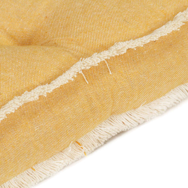 Palettensofa-Kissen Gelb 73x40x7 cm