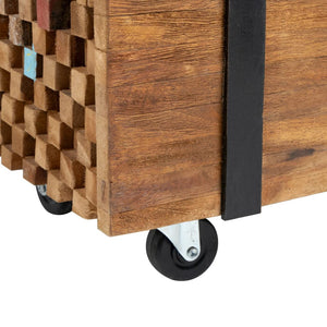 TV-Schrank Teakholz 110 cm