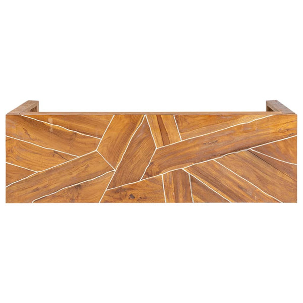 TV-Schrank Teakholz 110 cm