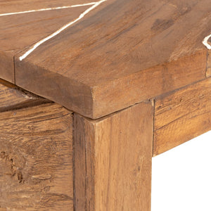 TV-Schrank Teakholz 110 cm