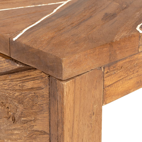 TV-Schrank Teakholz 110 cm