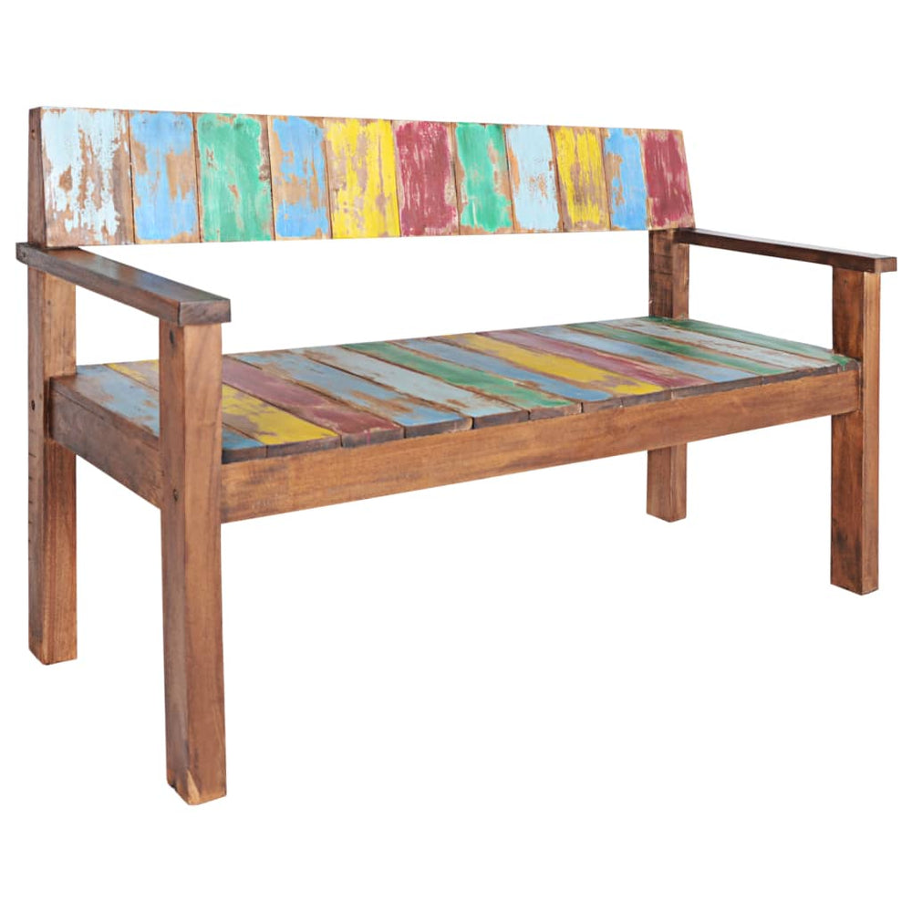 Massive Altholz Sitzbank 115 cm