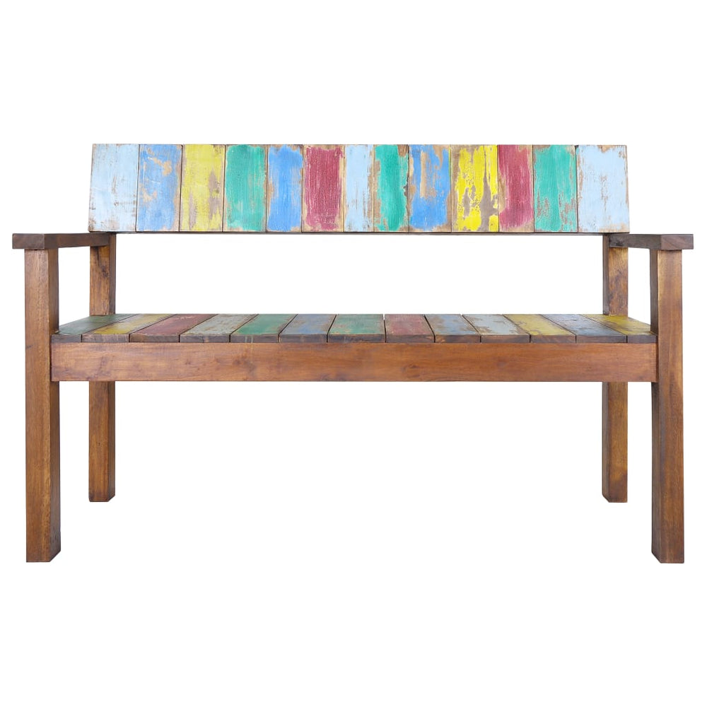 Massive Altholz Sitzbank 115 cm