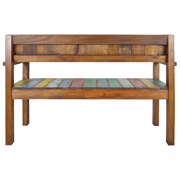 Massive Altholz Sitzbank 115 cm
