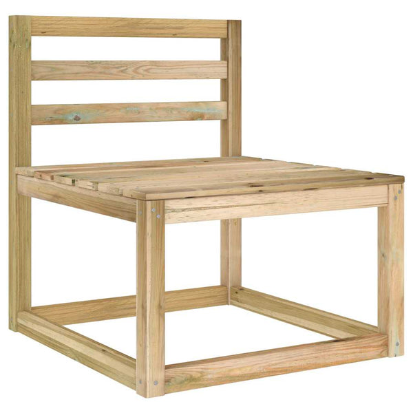 vidaXL Ensemble de jardin 2 pcs Bois de pin imprégné Vert