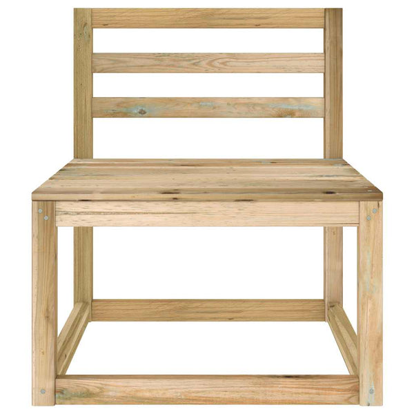 vidaXL Ensemble de jardin 2 pcs Bois de pin imprégné Vert