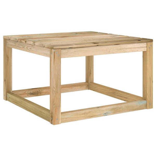 vidaXL Ensemble de jardin 2 pcs Bois de pin imprégné Vert
