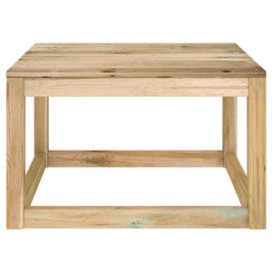 vidaXL Ensemble de jardin 2 pcs Bois de pin imprégné Vert