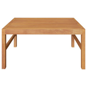 Gartentisch 63x63x30 cm Massivholz Teak