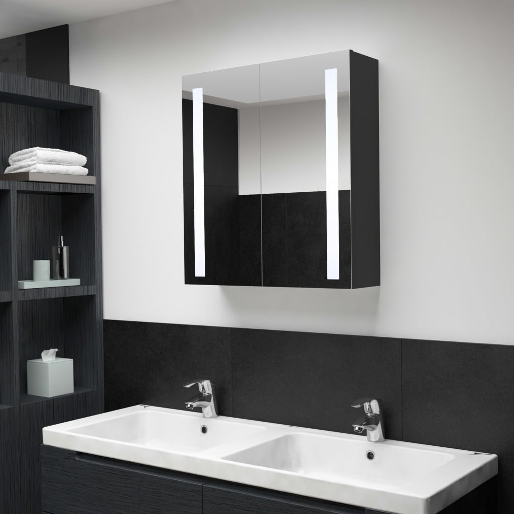 LED Spiegelschrank Bad 62x60cm