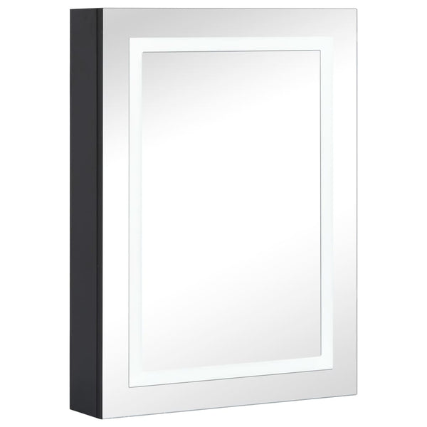 vidaXL Armoire de toilette LED 50x13x70 cm
