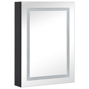 vidaXL Armoire de toilette LED 50x13x70 cm