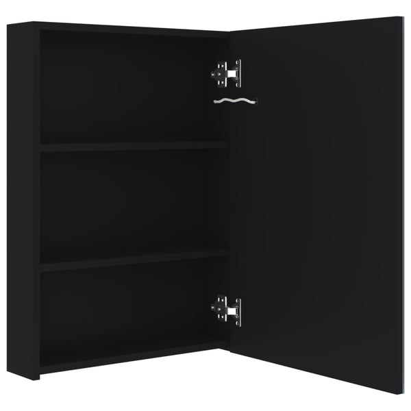 vidaXL Armoire de toilette LED 50x13x70 cm
