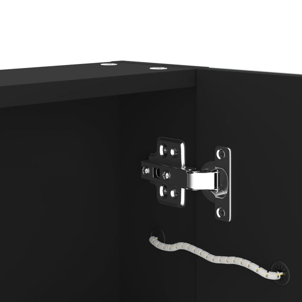 vidaXL Armoire de toilette LED 50x13x70 cm
