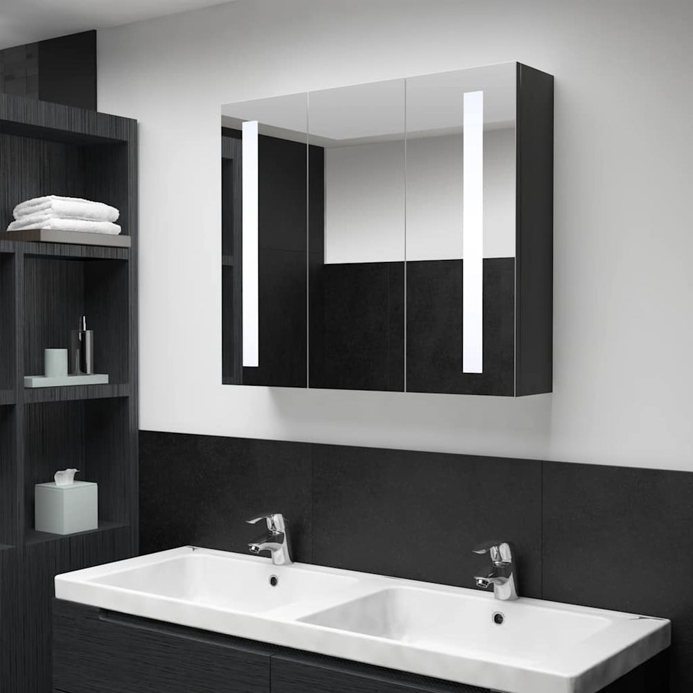 LED Spiegelschrank Bad 89x62 cm