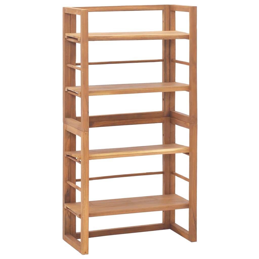 Massivholz Teak Bücherregal 60x30x120cm