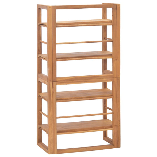 Massivholz Teak Bücherregal 60x30x120cm