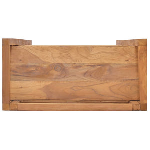 Massivholz Teak Bücherregal 60x30x120cm