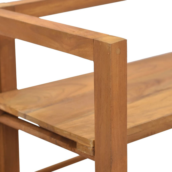 Massivholz Teak Bücherregal 60x30x120cm