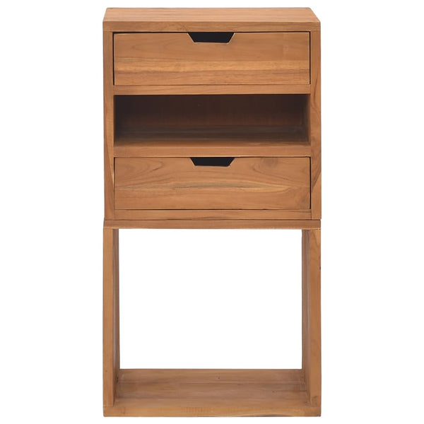 Massivholz Beistellschrank Teak 40x30x76 cm