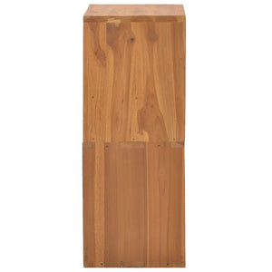 Massivholz Beistellschrank Teak 40x30x76 cm