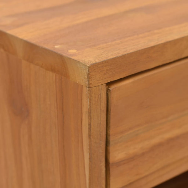 Massivholz Beistellschrank Teak 40x30x76 cm